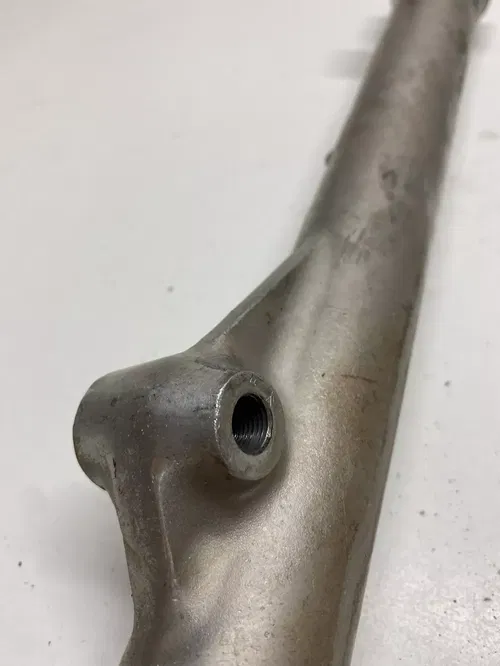1981 81 Honda XR500R xr500 CLAPPED BLOWN Front Forks Fork Tube READ DESCRIPTION