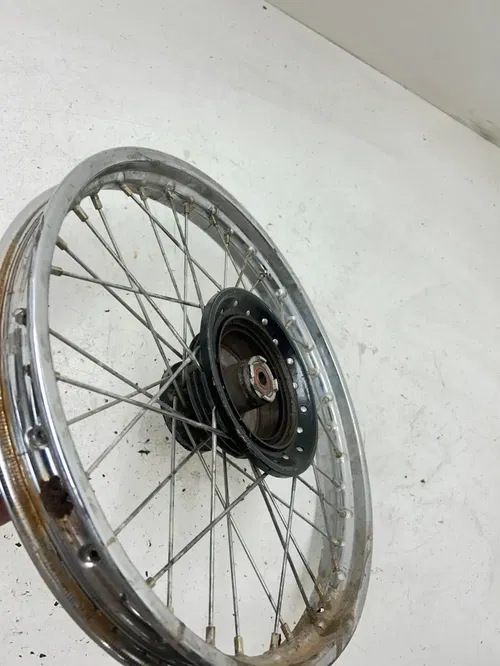 94 1994 Honda XR80R Xr 80 r OEM Front Wheel Rim Hub 1.4 X 16 READ DESCRIPTION