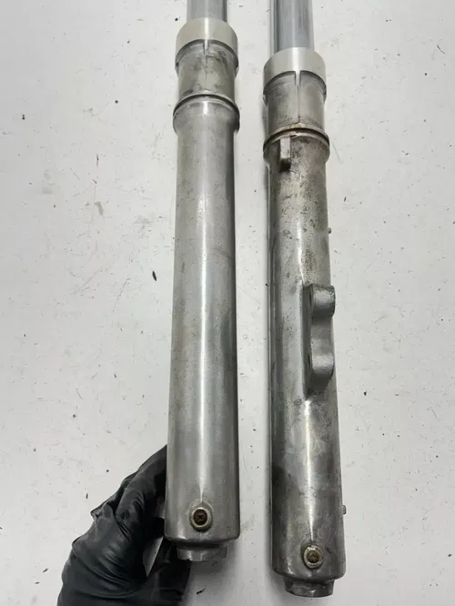 85 1985 Yamaha XT600 Xt 600 OEM Front Fork Forks Suspension Shock Tube READ DESC