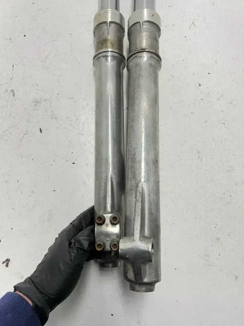 85 1985 Yamaha XT600 Xt 600 OEM Front Fork Forks Suspension Shock Tube READ DESC