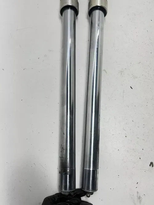85 1985 Yamaha XT600 Xt 600 OEM Front Fork Forks Suspension Shock Tube READ DESC