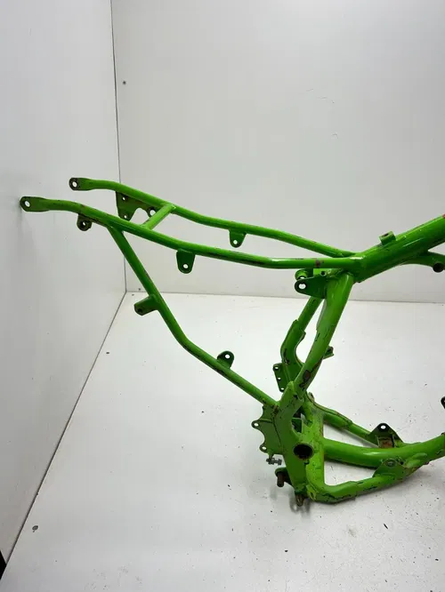 98 1998 KAWASAKI KX80 kx80 Kx80 Main Frame Body Assembly Chassis BOS! READ
