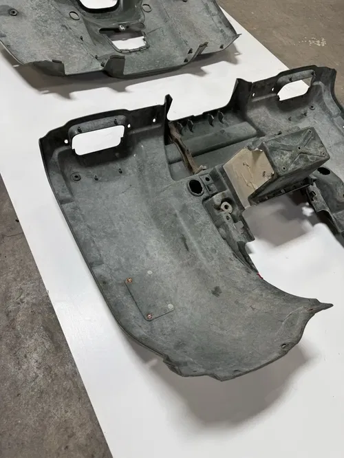 2002 02 Honda TRX500 FA2 4x4 Foreman Rubicon OEM Fender Plastic Body Green Cover