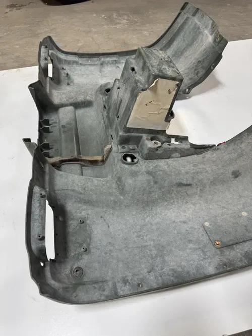 2002 02 Honda TRX500 FA2 4x4 Foreman Rubicon OEM Fender Plastic Body Green Cover