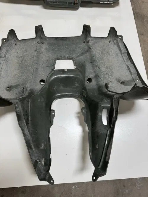 2002 02 Honda TRX500 FA2 4x4 Foreman Rubicon OEM Fender Plastic Body Green Cover