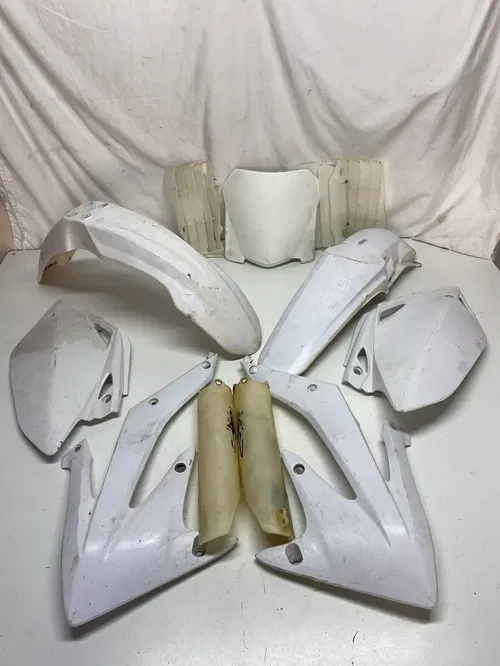 08 2008 Honda CRF450R CRF 450 R DAMAGE Plastics Fender Shroud Guard Aftermarket
