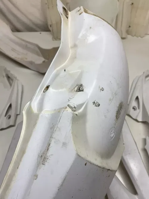 08 2008 Honda CRF450R CRF 450 R DAMAGE Plastics Fender Shroud Guard Aftermarket
