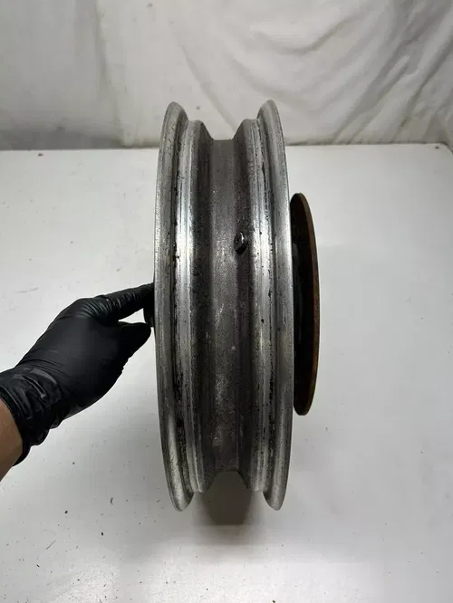 1982 82 HARLEY SHOVELHEAD LOWRIDER STURGIS FXB OEM Rear Back Wheel Rim Rotor