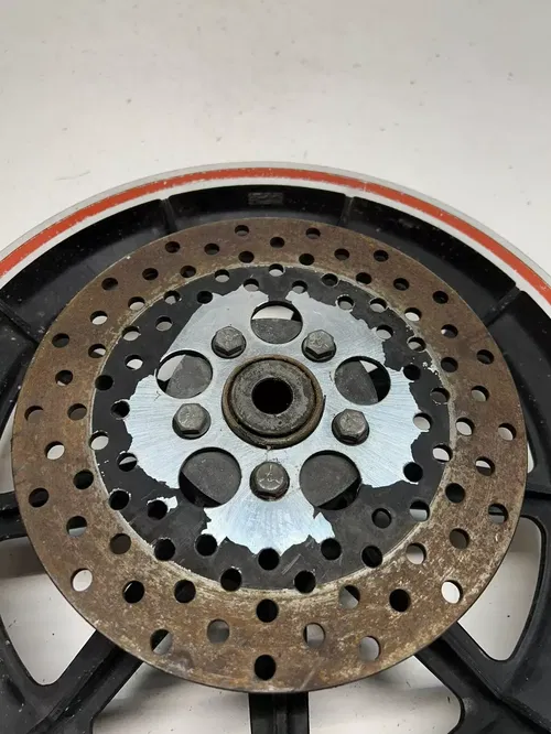 1982 82 HARLEY SHOVELHEAD LOWRIDER STURGIS FXB OEM Rear Back Wheel Rim Rotor