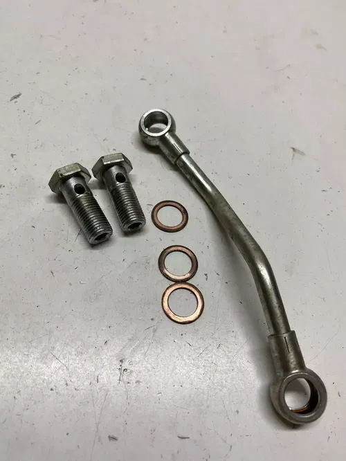 2014 14 POLARIS SPORTSMAN 550 EPS EFI Oil Line Hard Line Bolts Washers
