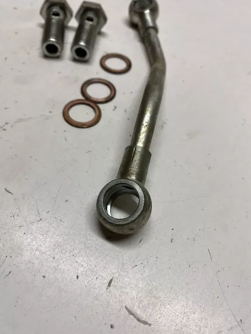 2014 14 POLARIS SPORTSMAN 550 EPS EFI Oil Line Hard Line Bolts Washers