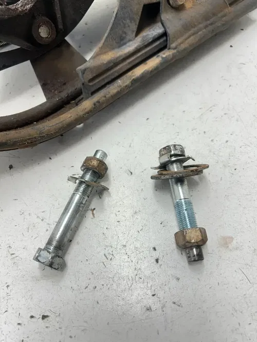 88 1988 Polaris Trail Boss 250 4x4 OEM Swingarm Swing Arm Axle Carrier Hitch