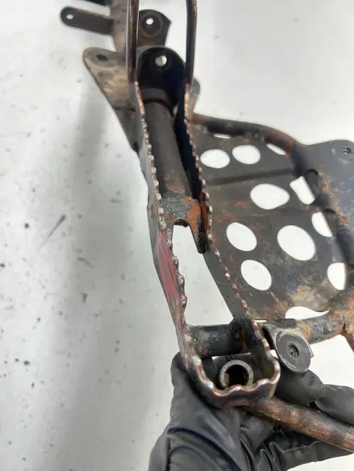 99 1999 Suzuki King Quad 300 LTF 4x4 OEM STRAIGHT Peg Bar Foot Rests Footpegs