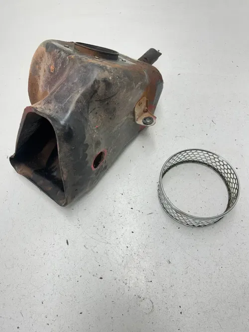 79 1979 Suzuki Pe250 PE 250 OEM Airbox Air Box Intake Mount Boot READ