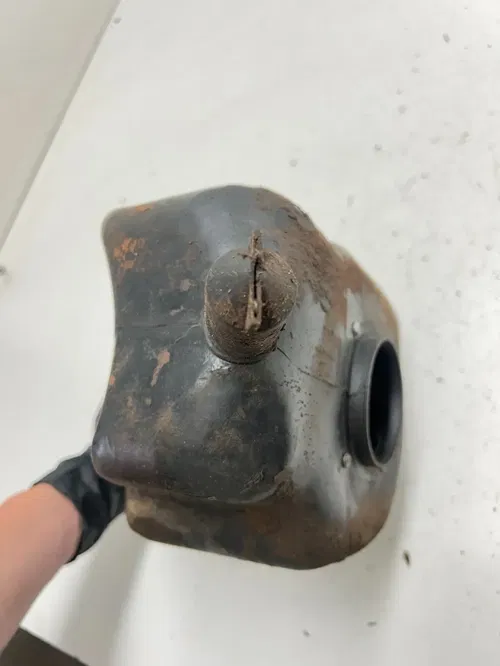 79 1979 Suzuki Pe250 PE 250 OEM Airbox Air Box Intake Mount Boot READ