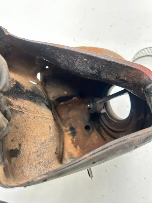 79 1979 Suzuki Pe250 PE 250 OEM Airbox Air Box Intake Mount Boot READ
