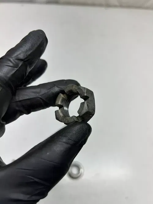 2005 05 Kawasaki Kx250 KX 250 2 STROKE OEM Rear Back Axle Shaft Spacer Nut