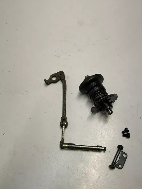 1992 92 Yamaha WR250Z wr 250 LOT Power Valve Arm Linkage Gear Governor Free Ship