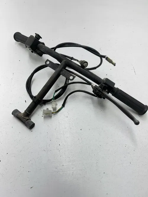 85 1985 Yamaha Enticer 340 T  NICE! OEM STRAIGHT Handlebars Handle Bars Control