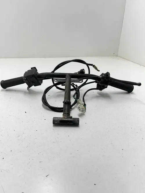 85 1985 Yamaha Enticer 340 T  NICE! OEM STRAIGHT Handlebars Handle Bars Control