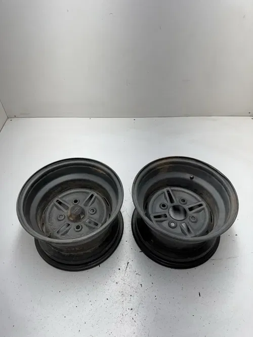 2006 06 Yamaha Bruin 350 YFM350 2x4 OEM LOT Rear Back Wheel Rim Rims  12x7.5