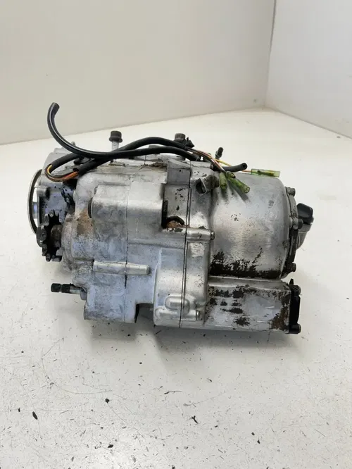 83 1983 Yamaha Tri Moto 175 YT175K OEM Engine Motor Bottom End Crankcase Case