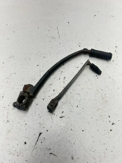80 1980 Suzuki Ds 250 DS250 OEM GOOD! LOT Kickstart Shifter Lever Arm Pedal Base