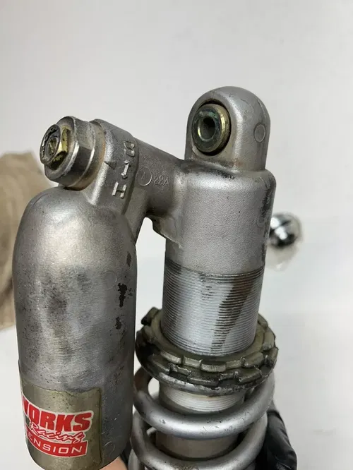 2003 03 YAMAHA YZ450F Yz 450 f Rear Back Shock Spring Suspension READ DESCRIP