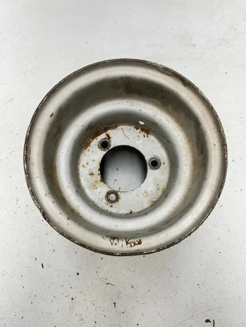 83 1983 Yamaha Tri Moto 175 YT175K OEM STRAIGHT Rear Back Wheel Rim 8X8.5