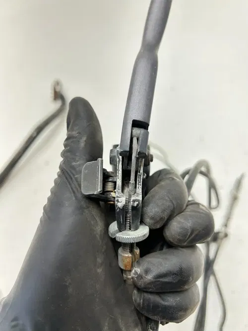 97 1997 Yamaha Moto 4 Badger YFM 80 Foot Brake Lever Arm Hand Rear Brake Shifter