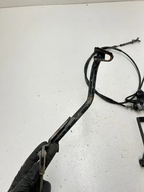 97 1997 Yamaha Moto 4 Badger YFM 80 Foot Brake Lever Arm Hand Rear Brake Shifter