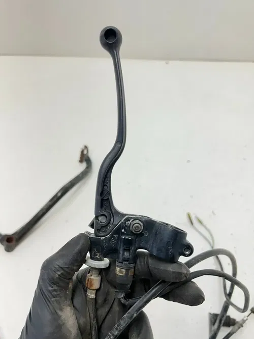 97 1997 Yamaha Moto 4 Badger YFM 80 Foot Brake Lever Arm Hand Rear Brake Shifter