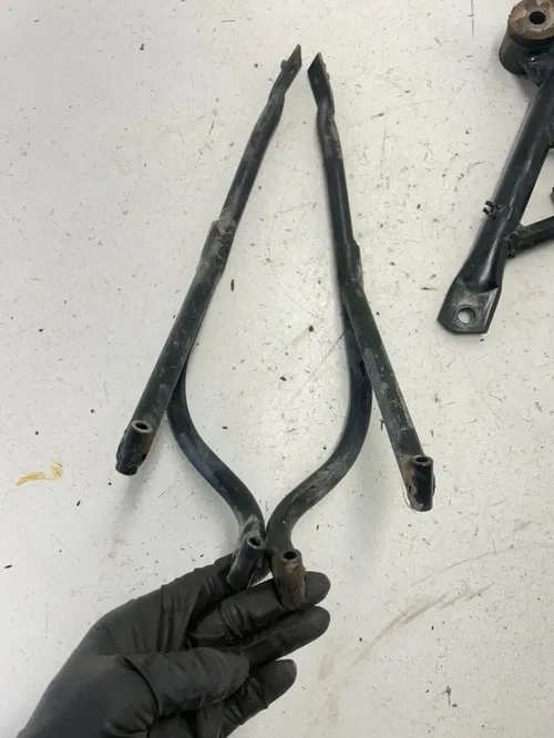 99 1999 Suzuki King Quad 300 LTF 4x4 OEM GOOD Frame Mount Bracket Fender Stays