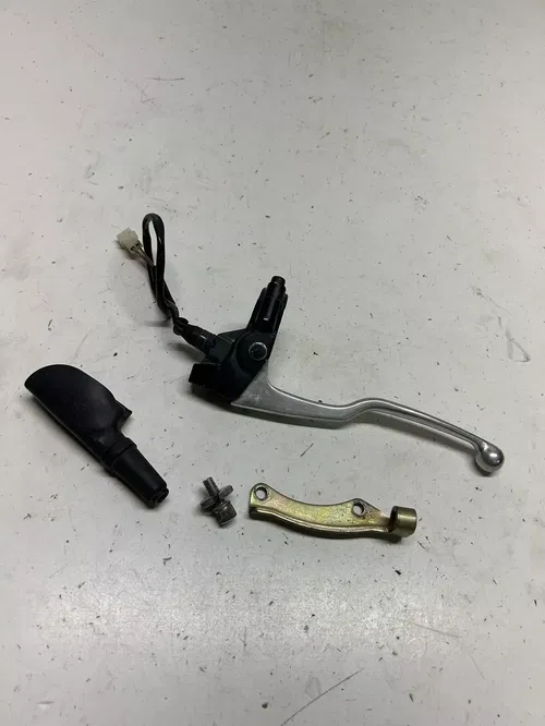 2005 05 Polaris Predator 500 OEM LOT Clutch Lever Perch Assembly Cable Mount