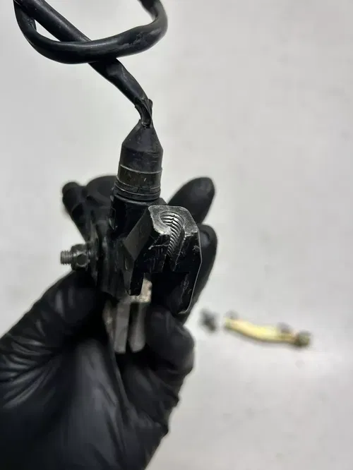 2005 05 Polaris Predator 500 OEM LOT Clutch Lever Perch Assembly Cable Mount