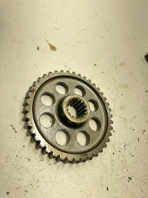 08 2008 Yamaha Phazer MTX 500 Pz50 OEM GOOD Track Drive Chain Case Cover Gear