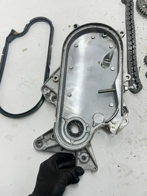 08 2008 Yamaha Phazer MTX 500 Pz50 OEM GOOD Track Drive Chain Case Cover Gear
