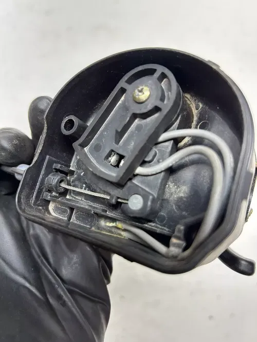 2005 05 Polaris Predator 500 OEM LOT Thumb Throttle Assembly Cable Missing Cap