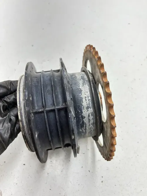 84 1984 Honda XR80 Xr 80 OEM Rear Back Wheel Hub Sprocket Brake