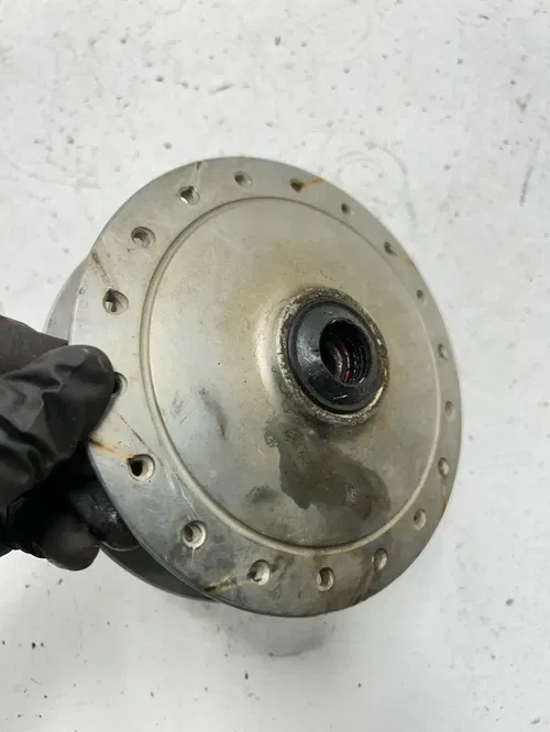 75 1975 Honda XR75 Xr 75 R OEM GOOD Front Wheel Rim Hub Brake Drum