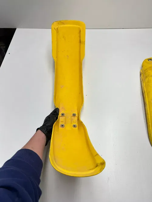 1981 81 Yamaha YZ250 Yz 250 OEM Front & Rear Back Fender Plastic Cover Free Ship