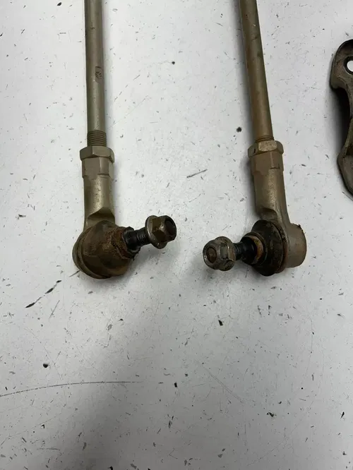 05 2005 Honda TRX450R Trx 450 r OEM LOT Tie Rod Rods Bar Clamp Riser Mount Guide