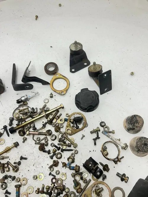 04 2004 Polaris Trailblazer 250 2x4 OEM LOT Bolt Starter Gear Engine Mounts Moun