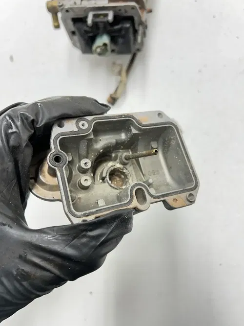 2002 02 Honda CRF450R Crf 450 r OEM Carb Carburetor Body Bowl Jet Cr Flat Float