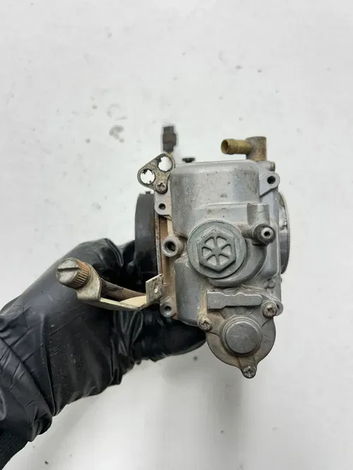 2002 02 Honda CRF450R Crf 450 r OEM Carb Carburetor Body Bowl Jet Cr Flat Float
