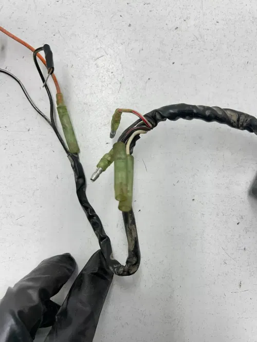 1992 92 Kawasaki KX80 R Kx 80 r OEM GOOD Wiring Harness Loom ECU CDI Coil Mount