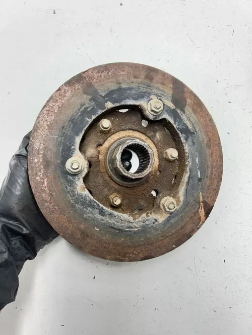 2001 01 Polaris Scrambler 400 2x4 OEM GOOD SPLINES Disc Brake Rotor Hub Sprocket