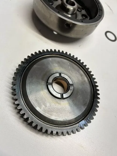 2005 05 Yamaha Bruin YFM 350 2X4 GOOD! Flywheel Starter Clutch Gear Free Ship