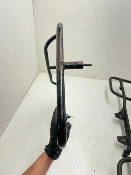 86 1986 Honda Fourtrax Trx 250 2x4 OEM Front Rear Rack Bar Bars Front Bumper