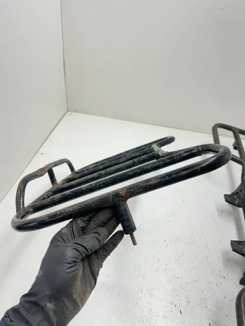 86 1986 Honda Fourtrax Trx 250 2x4 OEM Front Rear Rack Bar Bars Front Bumper
